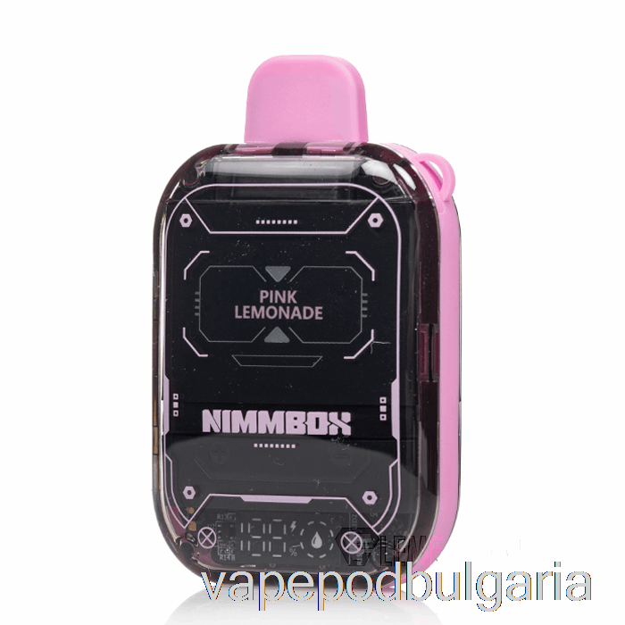 Vape 10000 Дръпки Vapengin Nimmbox 10000 Disposable Pink Lemonade